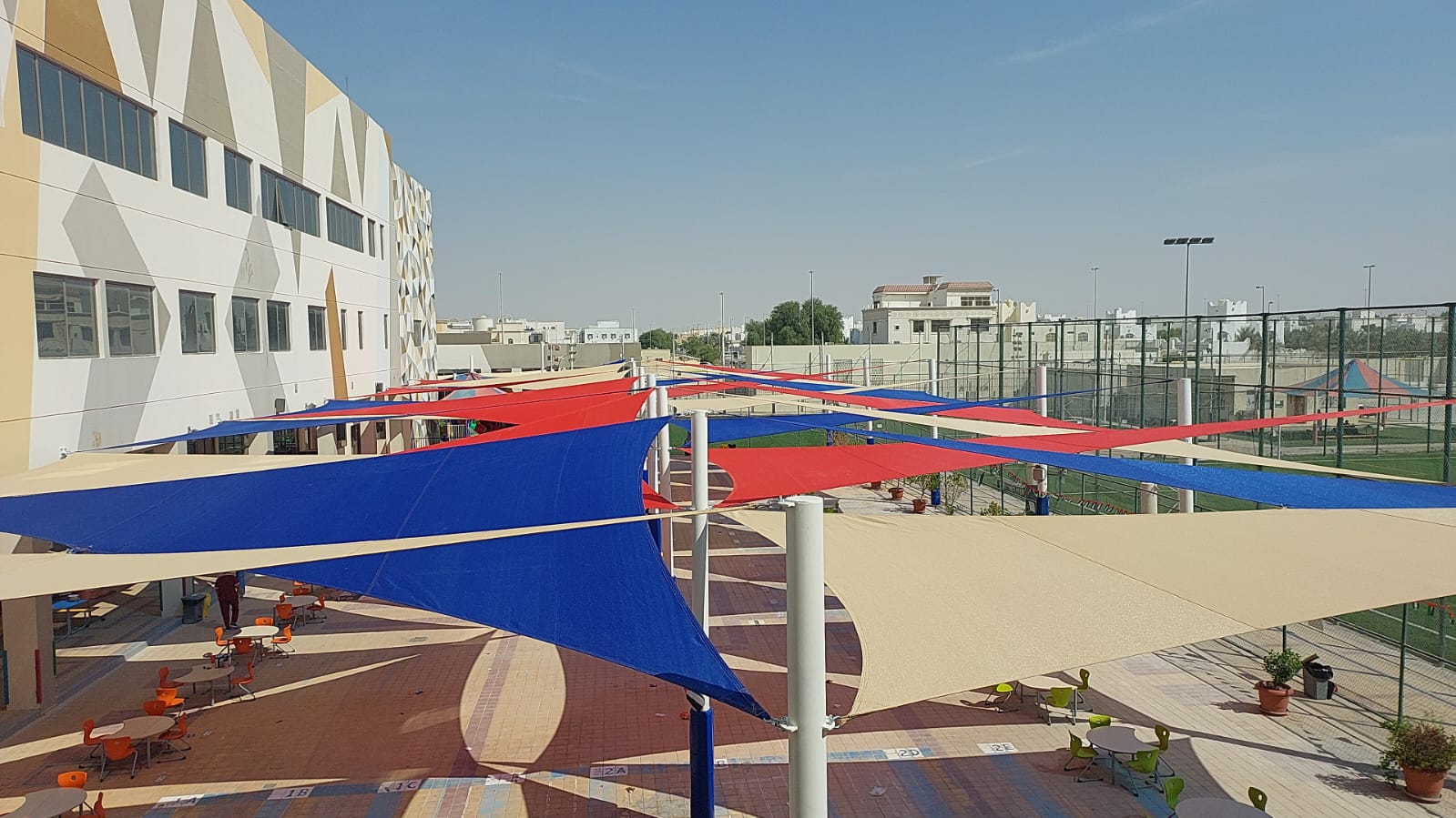 car parking shades suppliers and manufacturers in sharjah